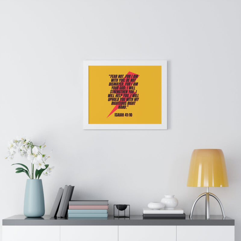 UdokAni Framed Poster - A Daily Reminder of God's Strength and Support - UdokAni