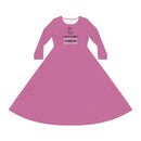 Faith-Inspired Women's Long Sleeve Dress