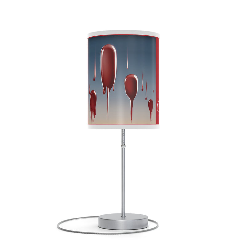 "Covered By The Blood" Lamp on a Stand