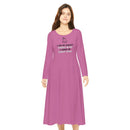 Faith-Inspired Women's Long Sleeve Dress
