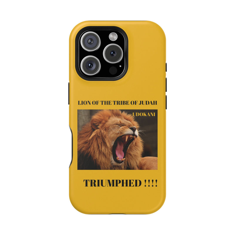 "Triumph Stamped" Impact-Resistant Cases