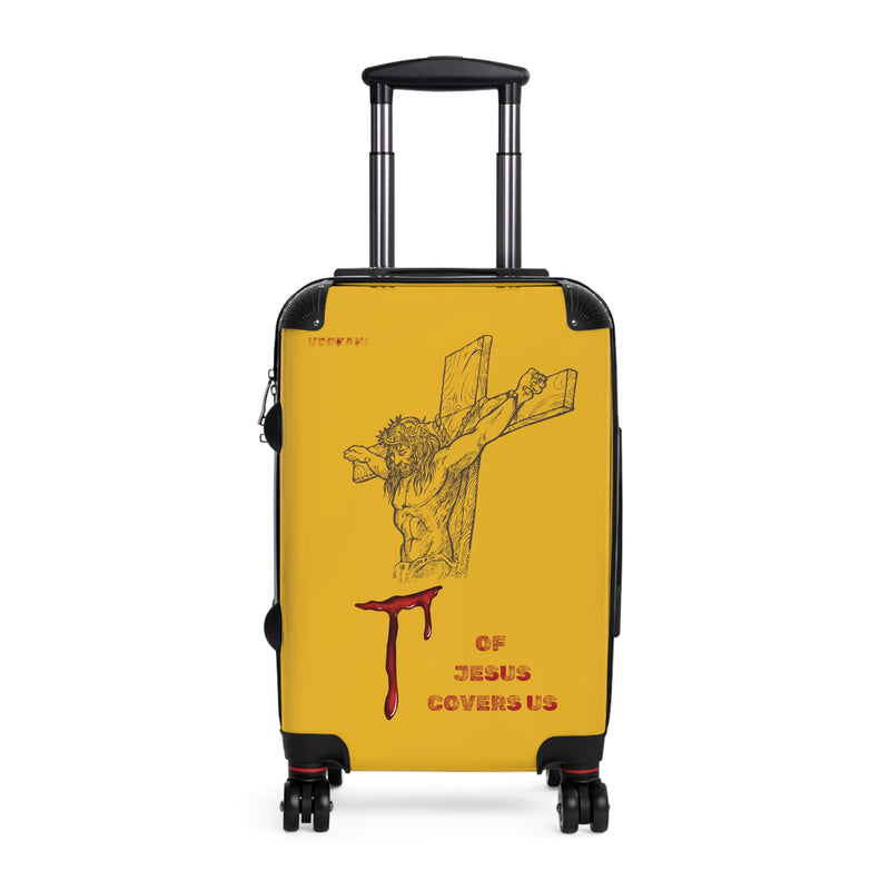 "Blood Of Jesus Covers Us" Suitcase