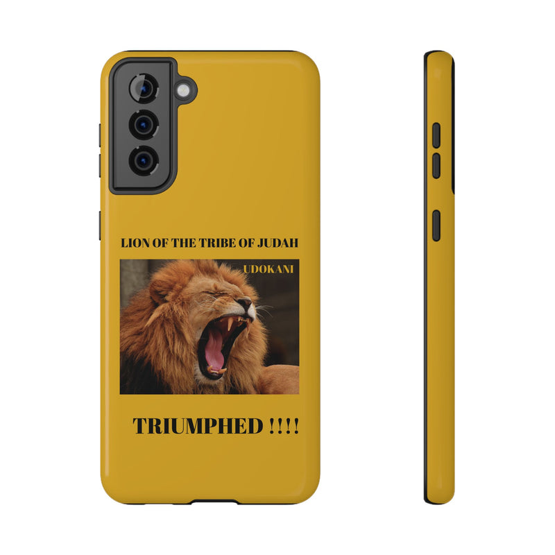 "Triumph Stamped" Impact-Resistant Cases