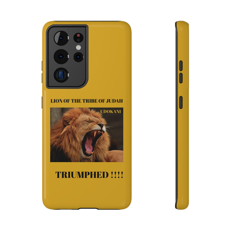 "Triumph Stamped" Impact-Resistant Cases