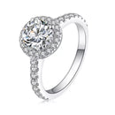 Elegant 1 Carat Moissanite Ring