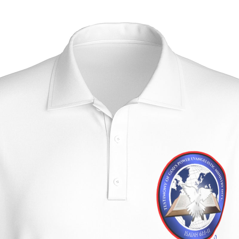 Testimony of God's Power Evangelistic Ministry Int'l Polo Collar