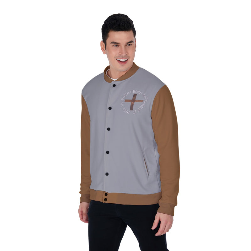 The Path is Narrow Men's Baseball Jacket