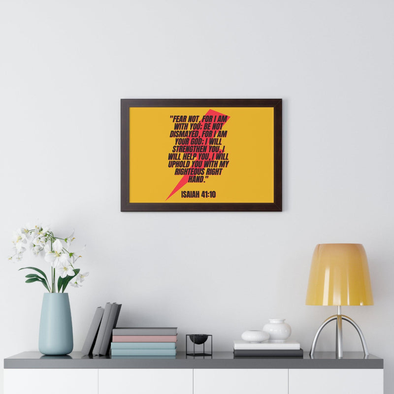 UdokAni Framed Poster - A Daily Reminder of God's Strength and Support - UdokAni