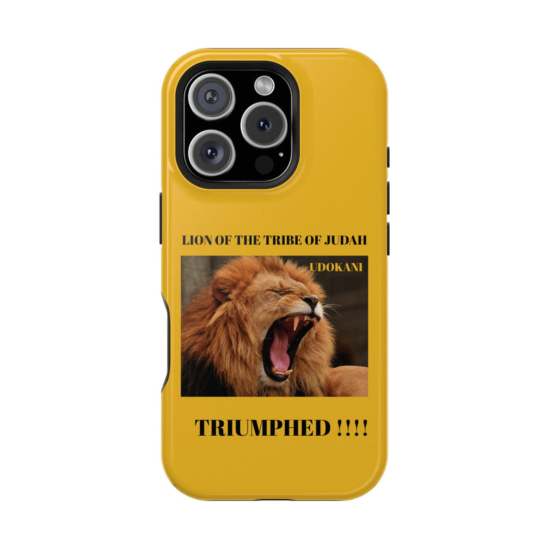 "Triumph Stamped" Impact-Resistant Cases