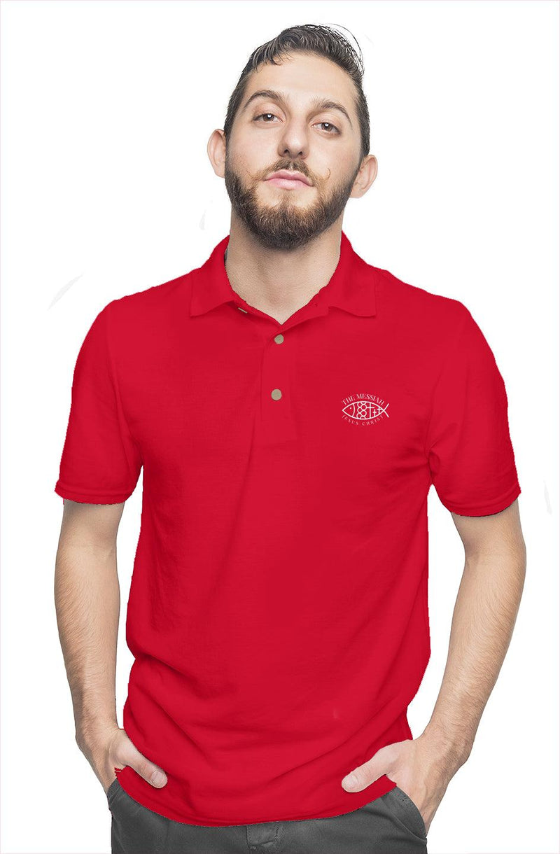 UdokAni Cotton Polo Red