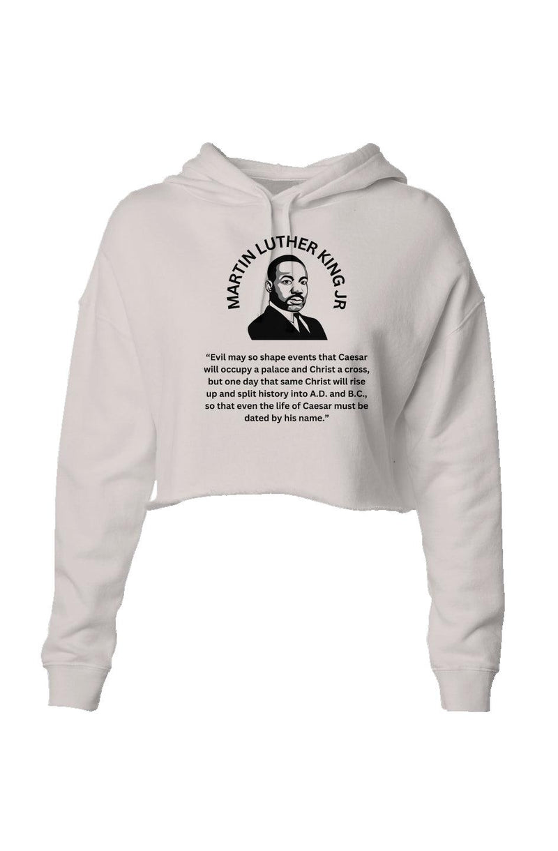 UdokAni "MLK" Crop Hoodie