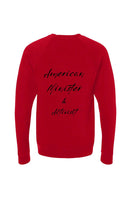 UdokAni "MLK" Fleece Sweatshirt Red
