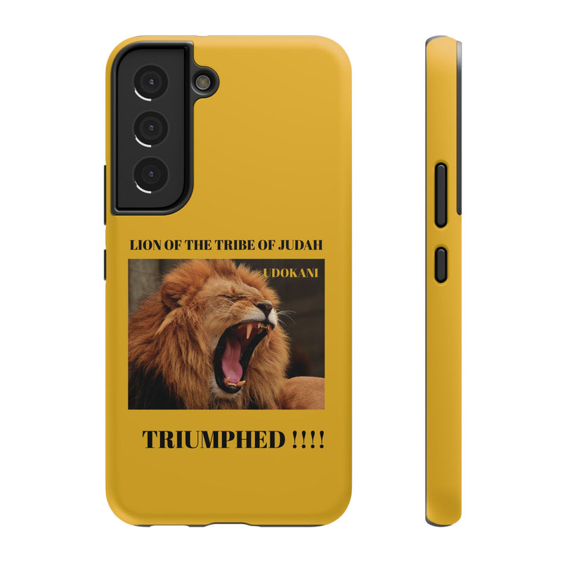 "Triumph Stamped" Impact-Resistant Cases