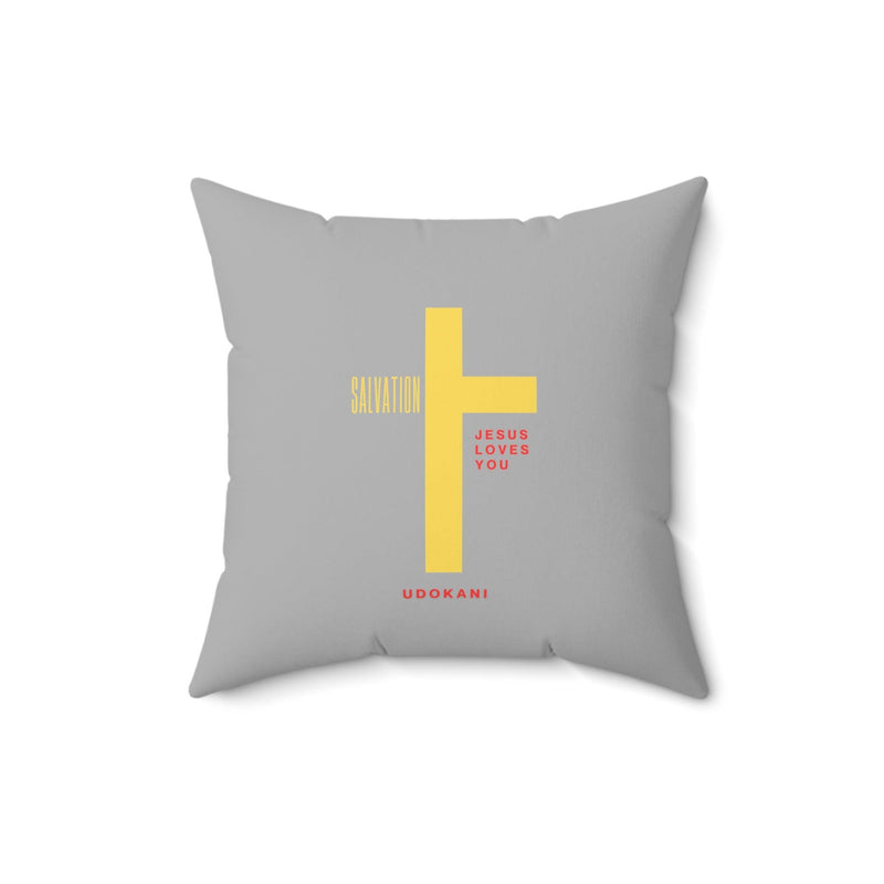 UdokAni SALVATION Spun Polyester Square Pillow - UdokAni