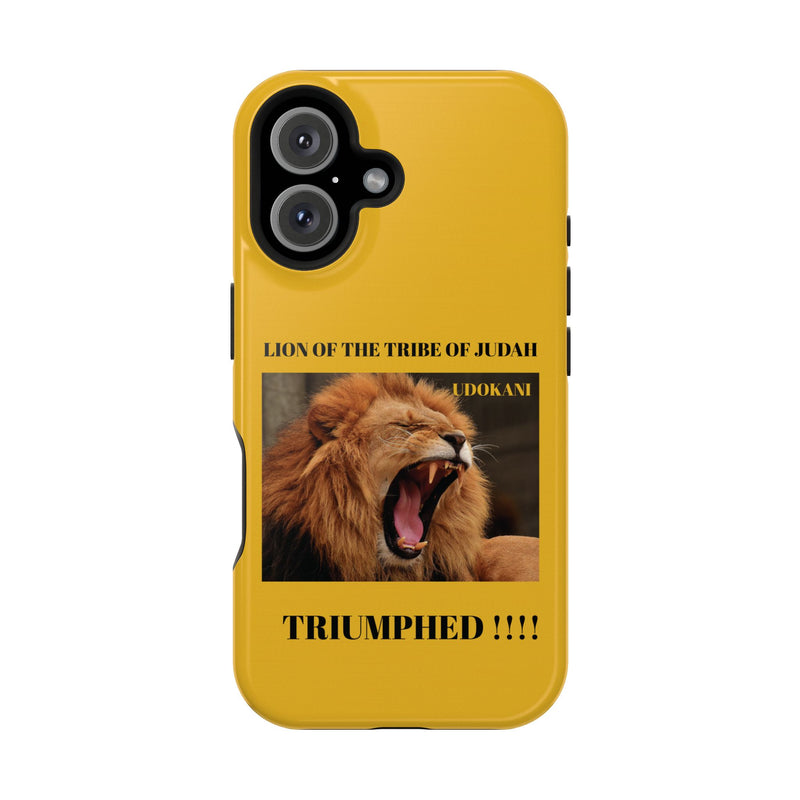 "Triumph Stamped" Impact-Resistant Cases