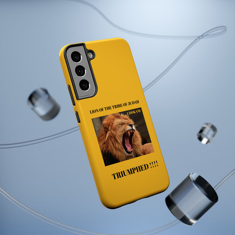 "Triumph Stamped" Impact-Resistant Cases