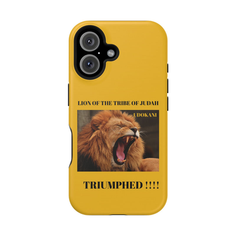 "Triumph Stamped" Impact-Resistant Cases